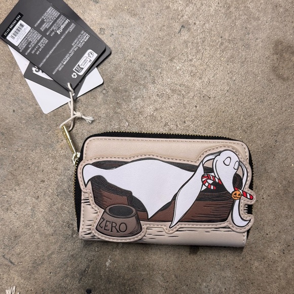 Loungefly Handbags - Loungefly Zero Themed Wallet - Cream and Black